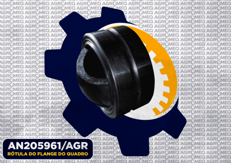 RÓTULA DO FLANGE LATERAL QD AN205961/AGR