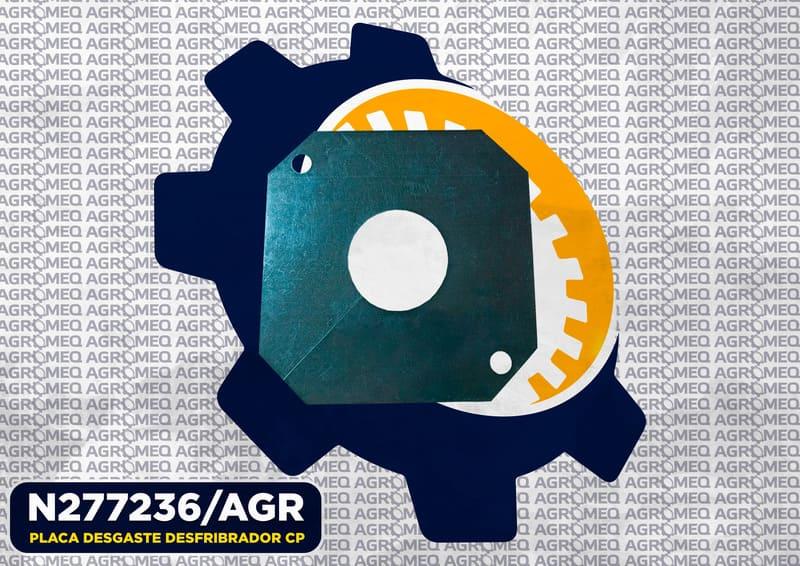 PLACA DESGASTE DESFRIBRADOR CP N277236/AGR