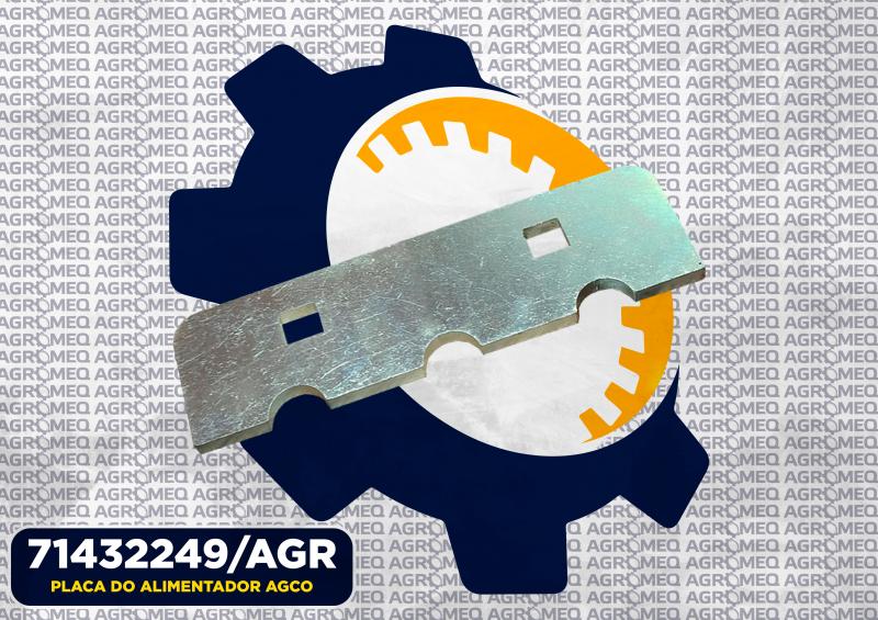 PLACA DO ALIMENTADOR AGCO 71432249/AGR