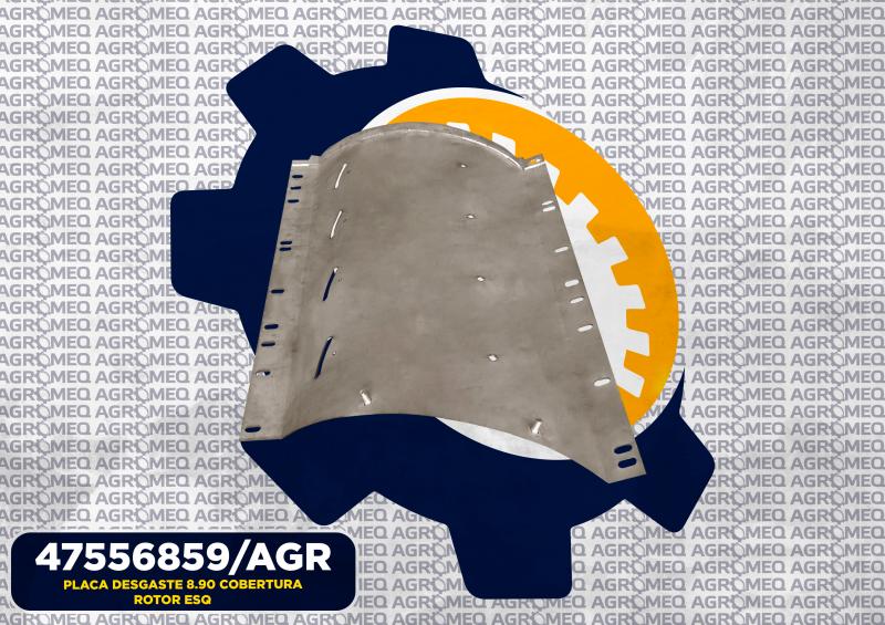 PLACA DESGASTE 8.90 COBERTURA ROTOR ESQ 47556859/AGR