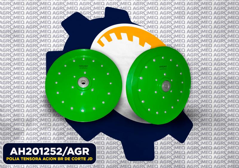 POLIA TENSORA  ACION BR DE CORTE JD AH201252/AGR
