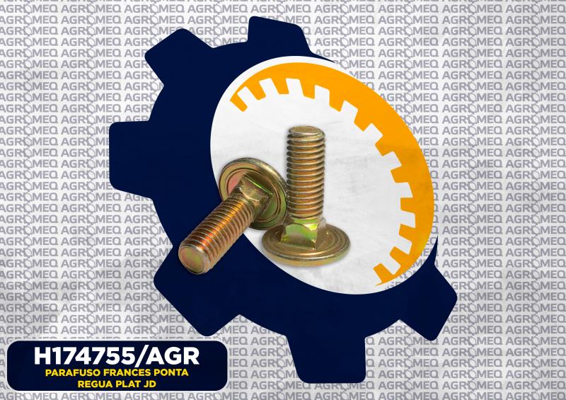 PARAFUSO FRANCES PONTA REGUA PLAT JD H174755/AGR