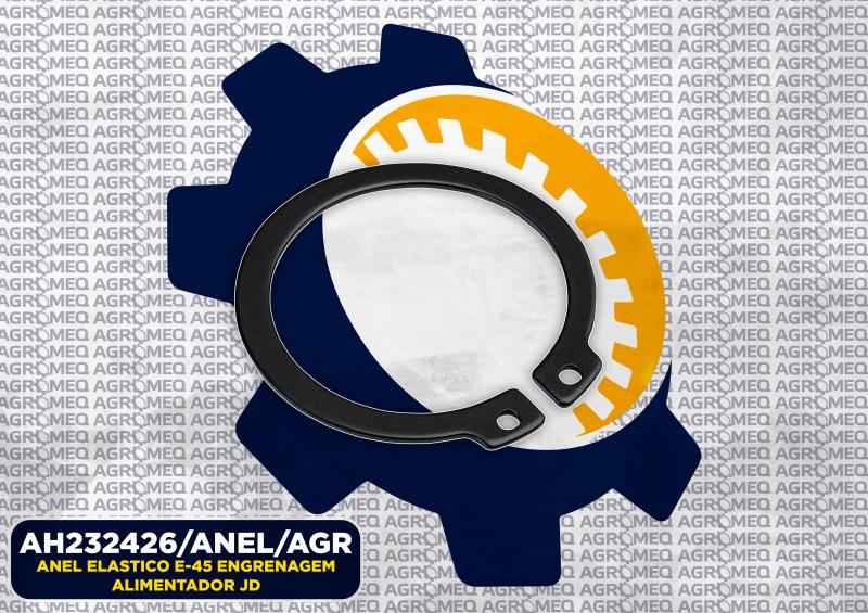 ANEL ELASTICO E-45 ENGRENAGEM ALIMENTADOR JD AH232426/ANEL/AGR