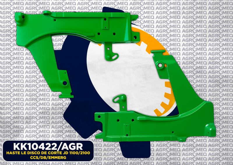 HASTE LE DISCO DE CORTE JD 1100/2100/CCS/DB/EMMERG KK10422/AGR