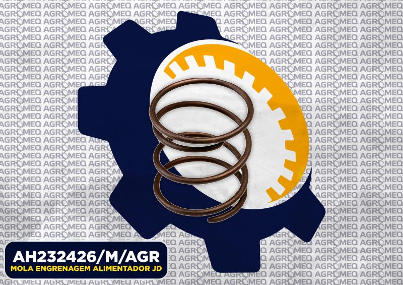 MOLA ENGRENAGEM ALIMENTADOR JD AH232426/M/AGR