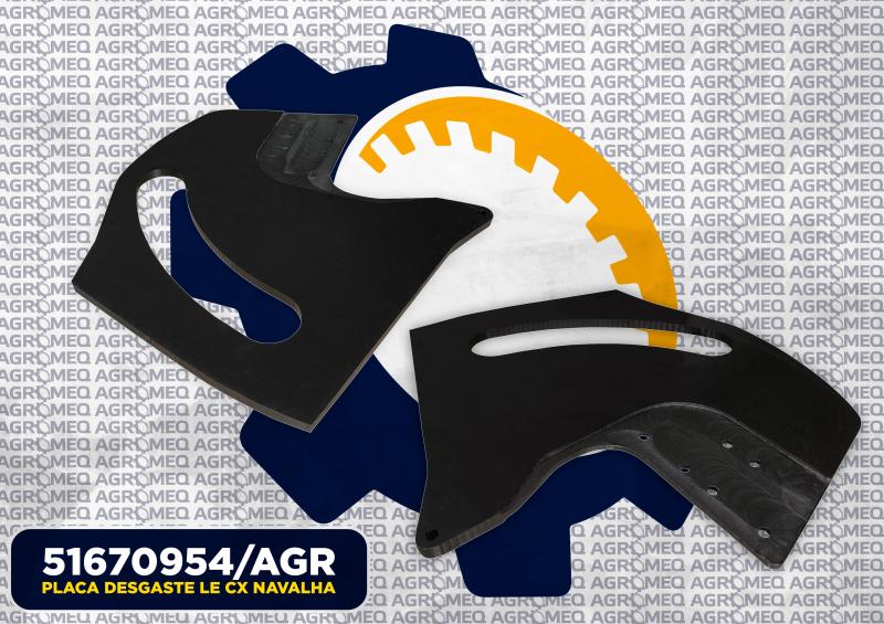 PLACA DESGASTE LE CX NAVALHA 51670954/AGR