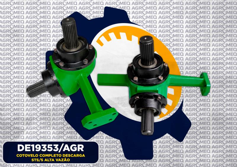 COTOVELO COMPLETO DESCARGA STS/S ALTA VAZÃO DE19353/AGR