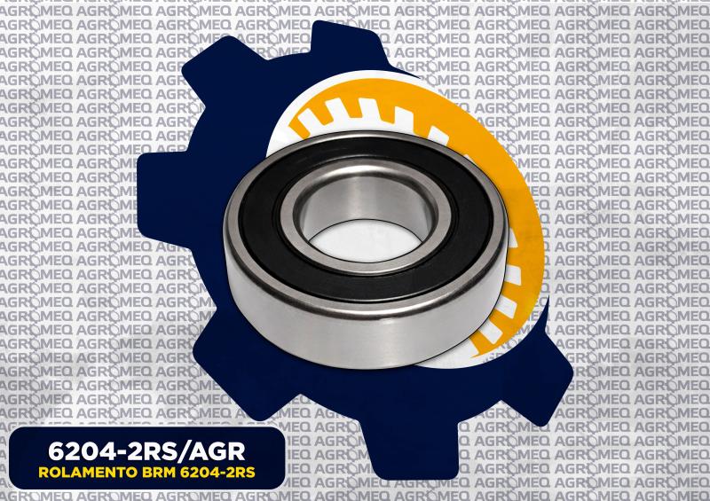 ROLAMENTO BRM 6204-2RS/AGR
