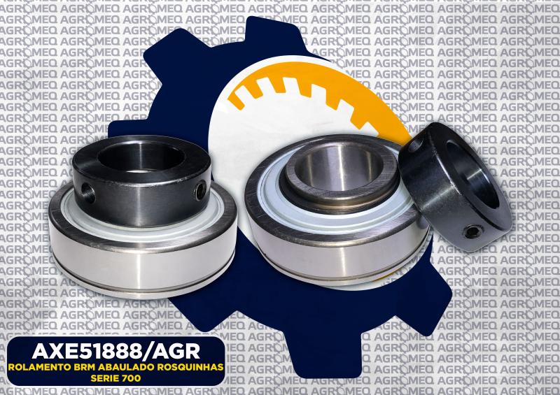 ROLAMENTO BRM ABAULADO ROSQUINHAS SERIE 700 AXE51888/AGR