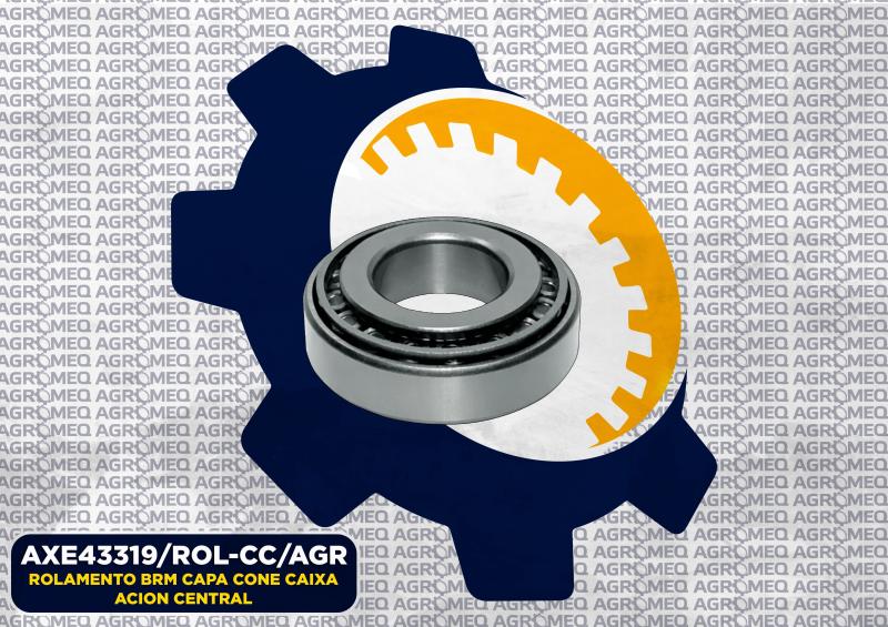 ROLAMENTO BRM CAPA CONE CAIXA ACION CENTRAL JD AXE43319/ROL-CC/AGR