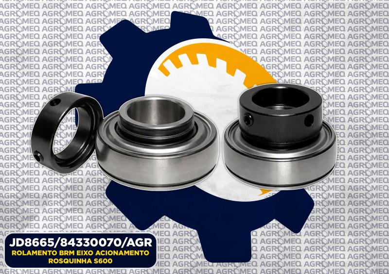 ROLAMENTO BRM EIXO ACIONAMENTO ROSQUINHA S600 JD8665/84330070/AGR
