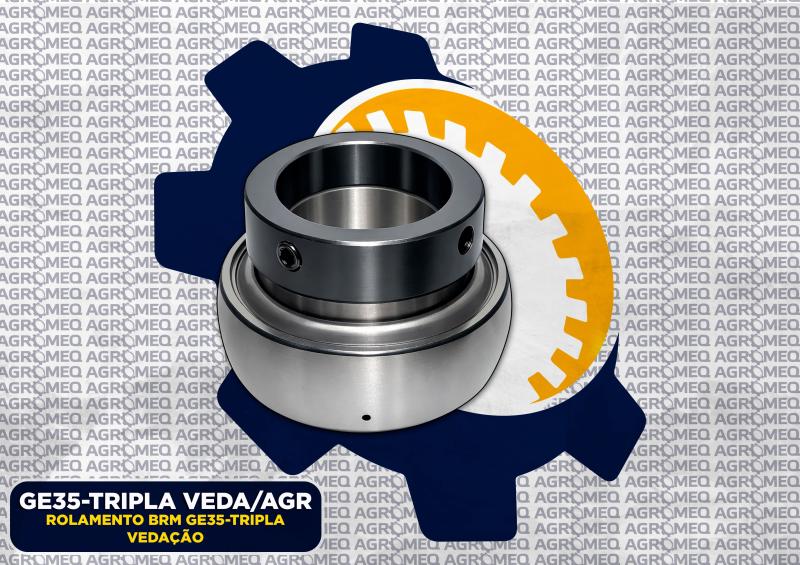 ROLAMENTO BRM GE35-TRIPLA VEDAÇÃO/AGR