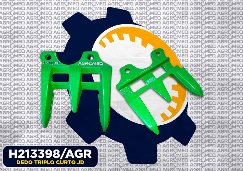 DEDO TRIPLO CURTO JD H213398 H205448 H229537/AGR