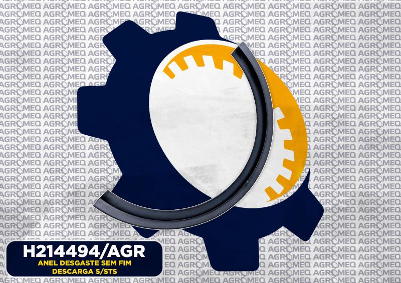 ANEL DESGASTE SEM FIM DESCARGA S/STS H214494/AGR