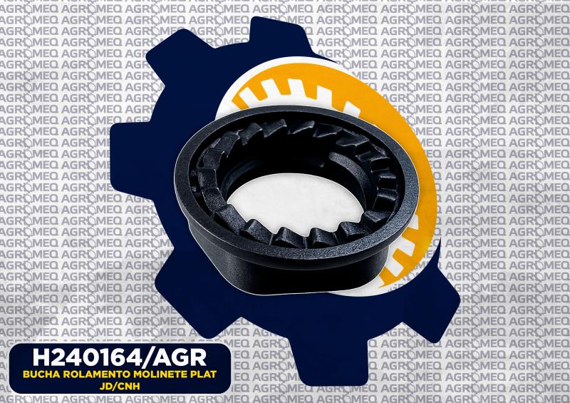 BUCHA ROLAMENTO MOLINETE PLAT JD/CNH H240164/8651839/AGR
