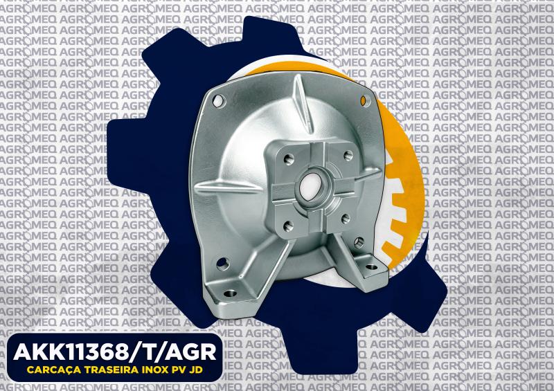CARCAÇA TRASEIRA INOX PV JD AKK11368/T/AGR