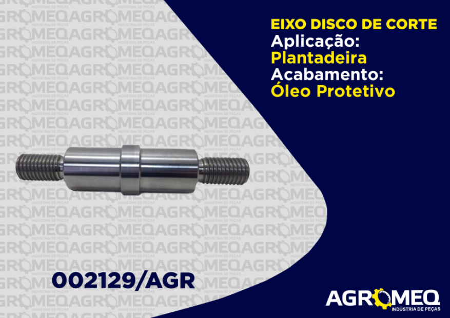 EIXO DISCO DE CORTE 002129-AGR