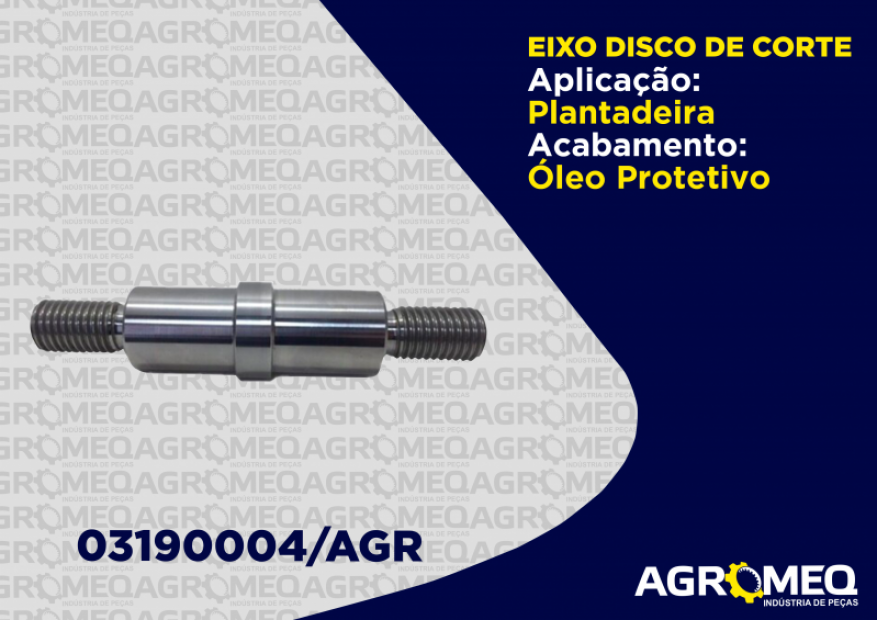 EIXO DISCO DE CORTE 03190004-AGR